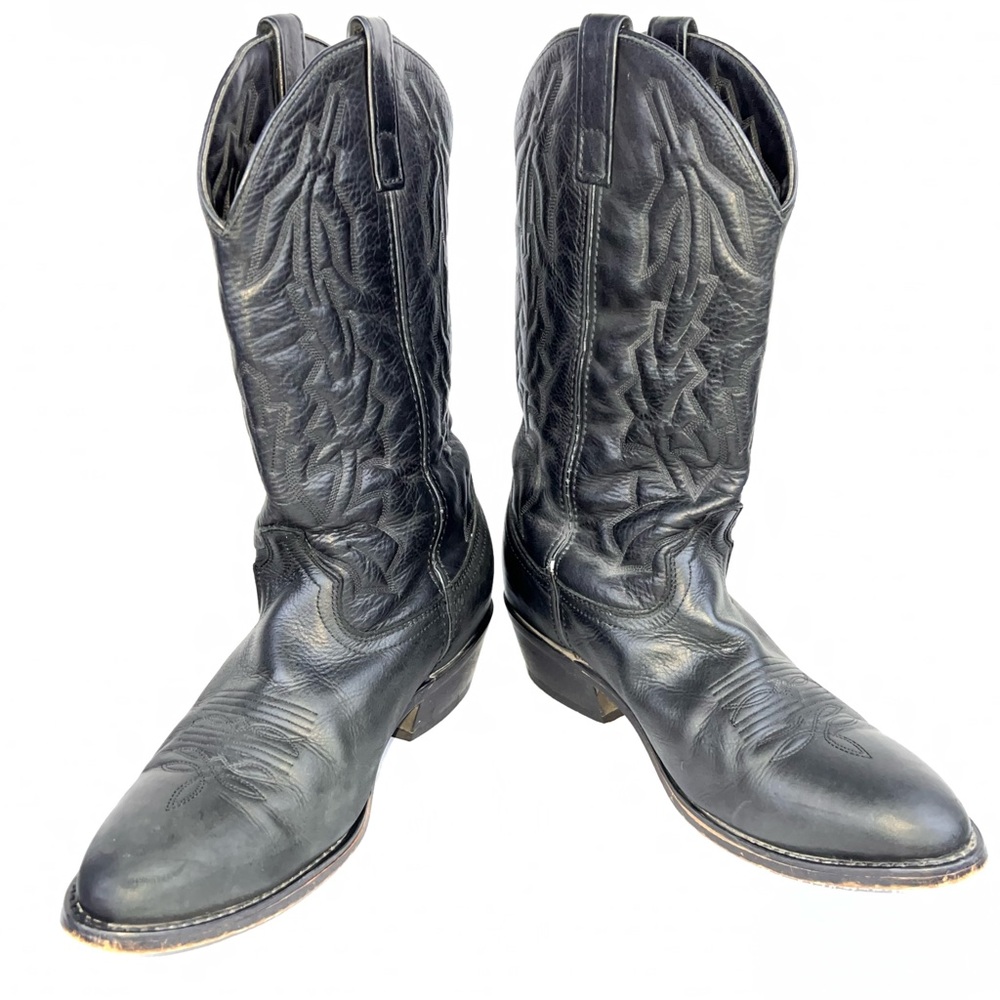 Laredo Men Black Cowboys Boots 11